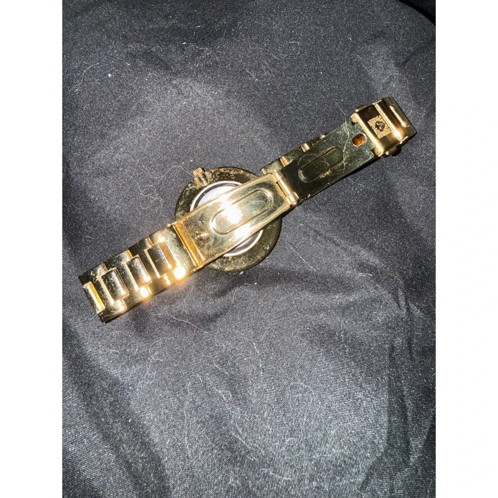 Anne Klein watch gold tone